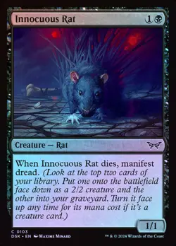 Innocuous Rat - Foil - MTG Cards Shop - Image 1