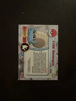 Omanyte #138 - NON-HOLO - SERIES 1 - TOPPS Pokemon Card - Image 2