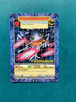 BO-217 Keramon Digimon Card Digi-Battle Series 5 2002 Bandai MP - Image 1