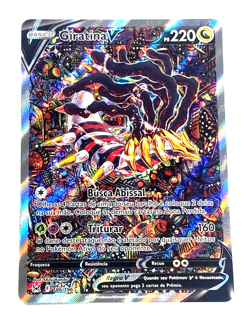 Portuguese Pokemon cards GIRATINA V. ULTRA RARE. LOST ORIGIN - Image 1