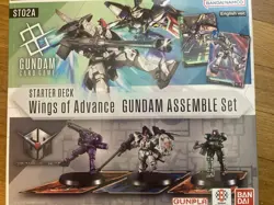 Gundam Card Game Starter Deck English Assemble Set Wings of Advance New Sealed - Image 1
