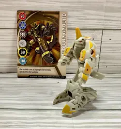 Bakugan Contestir Gray Haos DNA Gundalian invaders 800G W/Gate Card - A5 - Image 1