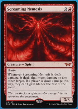Screaming Nemesis Duskmourn: House of Horror NM CARD (506756) ABUGames - Image 1