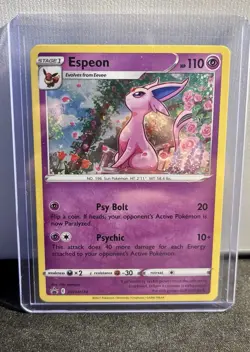 Pokemon Espeon SWSH174: Sword & Shield Promo Card Holo - Image 1