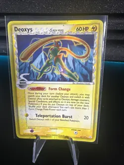 Pokemon TCG Deoxys 6/110 Holon Phantoms Delta Holo Rare Card HP - Image 1