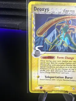 Pokemon TCG Deoxys 6/110 Holon Phantoms Delta Holo Rare Card HP - Image 2