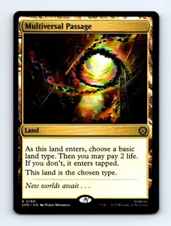 #180 2025 Marvel's Spider-Man _ Multiversal Passage Rare - Image 1