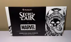 MTG Secret Lair x Marvel's Spider-Man: Mana Symbiote Raised Foil Edition Sealed - Image 1