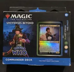 MTG Universes Beyond: Doctor Who - Blast From Past Commander Deck free shipping - Image 1