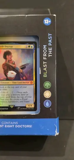 MTG Universes Beyond: Doctor Who - Blast From Past Commander Deck free shipping - Image 3