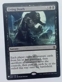 Magic the Gathering MTG Living Death (702) Mystery Booster LP - Image 1