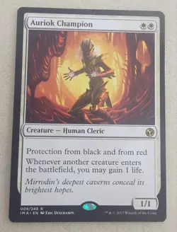 Auriok Champion | NM | Iconic Masters | IMA #9 | MTG - Image 1