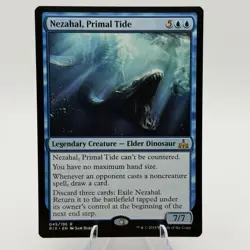 Magic MTG: Nezahal, Primal Tide - Rivals Of Ixalan (RIX) #45 (Near Mint) Rare - Image 1