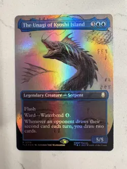 The Unagi of Kyoshi Island (Borderless) Avatar: The Last Airbender Foil - Image 1