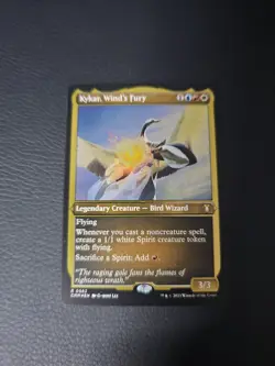 Kykar, Wind's Fury Foil Etched NM-M Magic the Gathering MTG Commander Masters - Image 1