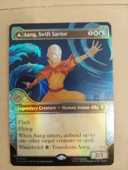 Aang, Swift Savior (Showcase) Avatar: The Last Airbender Foil - Image 1