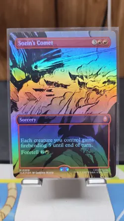 Sozin's Comet (0309) - Foil - Borderless M MTG Avatar: The Last Airbender M/N - Image 1