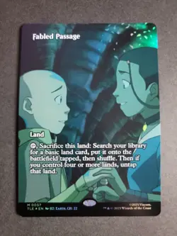 Fabled Passage (Borderless Foil) Mythic MTG Avatar Eternal - Image 1