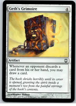 Geth's Grimoire Darksteel MtG LP - Image 1