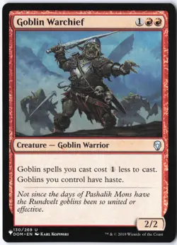 Goblin Warchief U The List Reprints 130/269 LP - Image 1