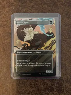 MTG - Avatar:The Last Airbender - The Legend Of Roku/Avatar Roku Borderless Foil - Image 2