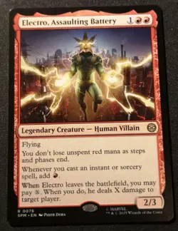 Electro, Assaulting Battery - SPM - MTG - EN - NM - 0076 - Image 1