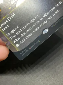 Lotus Field (0158) (Borderless) (Galaxy Foil) Edge of Eternities: Stellar Sights - Image 5