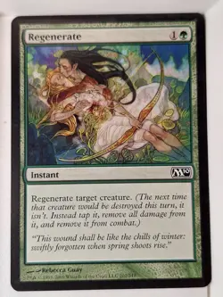 Regenerate - Magic 2010 Core Set M10 - Magic the Gathering MTG Nice! - Image 1