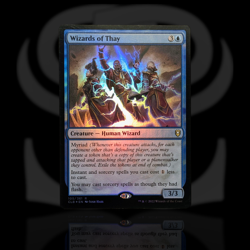Wizards of Thay •Foil• Creature - Human Wizard, Battle for Baldur's Gate MTG CLB - Image 1