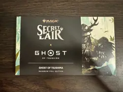MTG Secret Lair Ghosts Of Tsushima Rainbow Foil Sealed - Image 1
