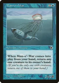 1x Man-o'-War - LP - Portal Block - mtg - SPARROW MAGIC - Image 1