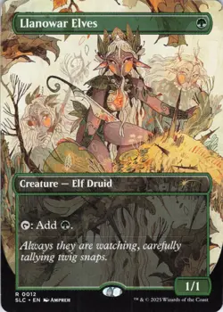 MTG Llanowar Elves (12) | NM | Secret Lair Countdown Kit {SLC} - Image 1