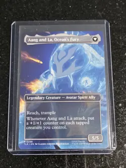 Aang, Swift Savior (0298) (Borderless) Avatar: The Last Airbender Foil - Image 2