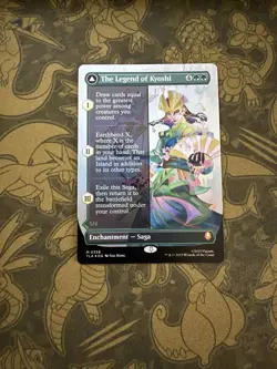 FOIL PRESALE THE LEGEND OF KYOSHI (BORDERLESS) Avatar: The Last Airbender TLA - Image 1