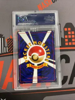 PSA 9 MINT Masaki Golem HOLO 1999 Pokemon Japanese Vending Promo SWIRL - Image 2