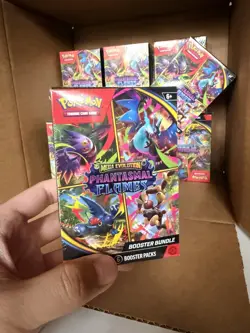 Pokemon TCG: Phantasmal Flames Factory Sealed Booster Bundle Box - Image 2