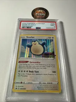 PSA 9 MINT Snorlax SWSH068 PRERELEASE Vivid Voltage Stamped PROMO Pokemon🔥 - Image 3