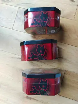 🚚UK IN HAND🔥Pokemon TCG Team Rocket Tins Full Set of 3 - New & Sealed ✅🚚 - Image 5