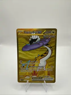 Raging Bolt ex - 218/162 Temporal Forces Gold Pokemon - NM/MINT - Image 1
