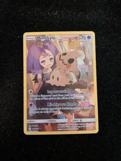Mimikyu 245/236 Alt Art Secret Rare Pokemon Sun & Moon Cosmic Eclipse - Image 1