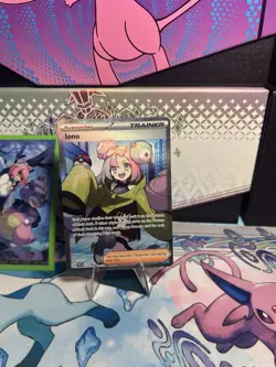 Iono SVP124 Pokemon Premium Tournament Collection Black Star Promo - Image 2
