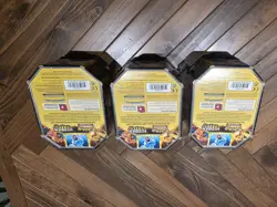 Set of 3 Pokemon Hidden Fates Tins - Charizard, Gyarados, and Raichu - Sealed - Image 4