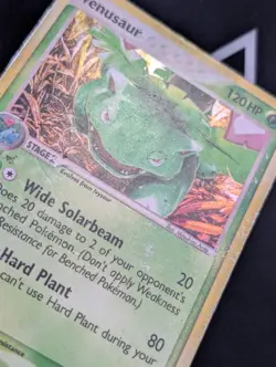 Pokemon TCG Venusaur 6/17 Holo Rare 2006 POP Series 2 MP-HP - Image 2