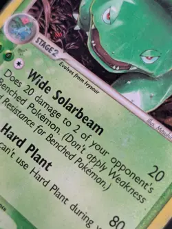 Pokemon TCG Venusaur 6/17 Holo Rare 2006 POP Series 2 MP-HP - Image 4