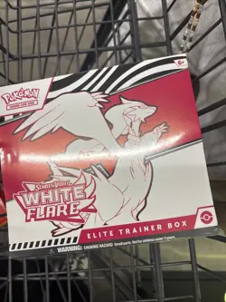 Pokemon TCG: Scarlet & Violet - WHITE FLARE Elite Trainer Box FACTORY SEALED ETB - Image 1