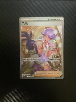 Pokemon TCG Tulip 259/182 Paradox Rift Sir Trainer NM Condition - Image 1