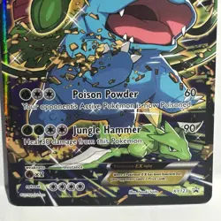 Venusaur EX XY123 Full Art Holo Black Star Promo - NM Pokemon TCG - Image 3