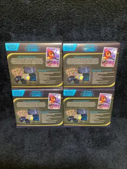 4x Pokemon Phantasmal Flames Elite Trainer Boxes Sealed In Hand - Image 2