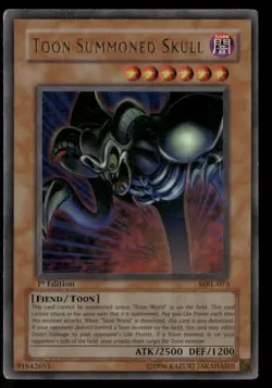 Toon Summoned Skull Ultra Rare Magic Ruler MRL-073 LP - Image 1