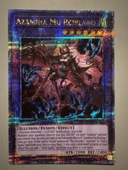 YUGIOH AZAMINA MU RCIELAGO ASIA ENGLISH EDITION ROTA-AE031 25TH FOIL QCSR - Image 1